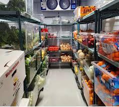 Walk-in fridge video